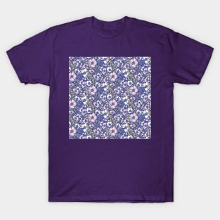 Purple Wild Roses T-Shirt